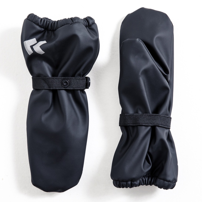 Rain mittens "Björnön" Black 2